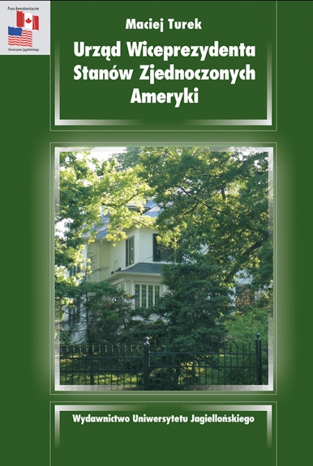 Book cover Urząd Wiceprezydenta Stanów Zjednoczonych Ameryki