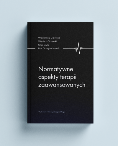 okładka książki Normatywne aspekty terapii zaawansowanych